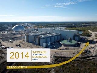 2014
18

PRODUCTION

INCREASE
production

DECREASE
costs

 