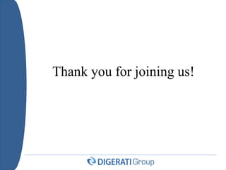 Thank you for joining us!
 