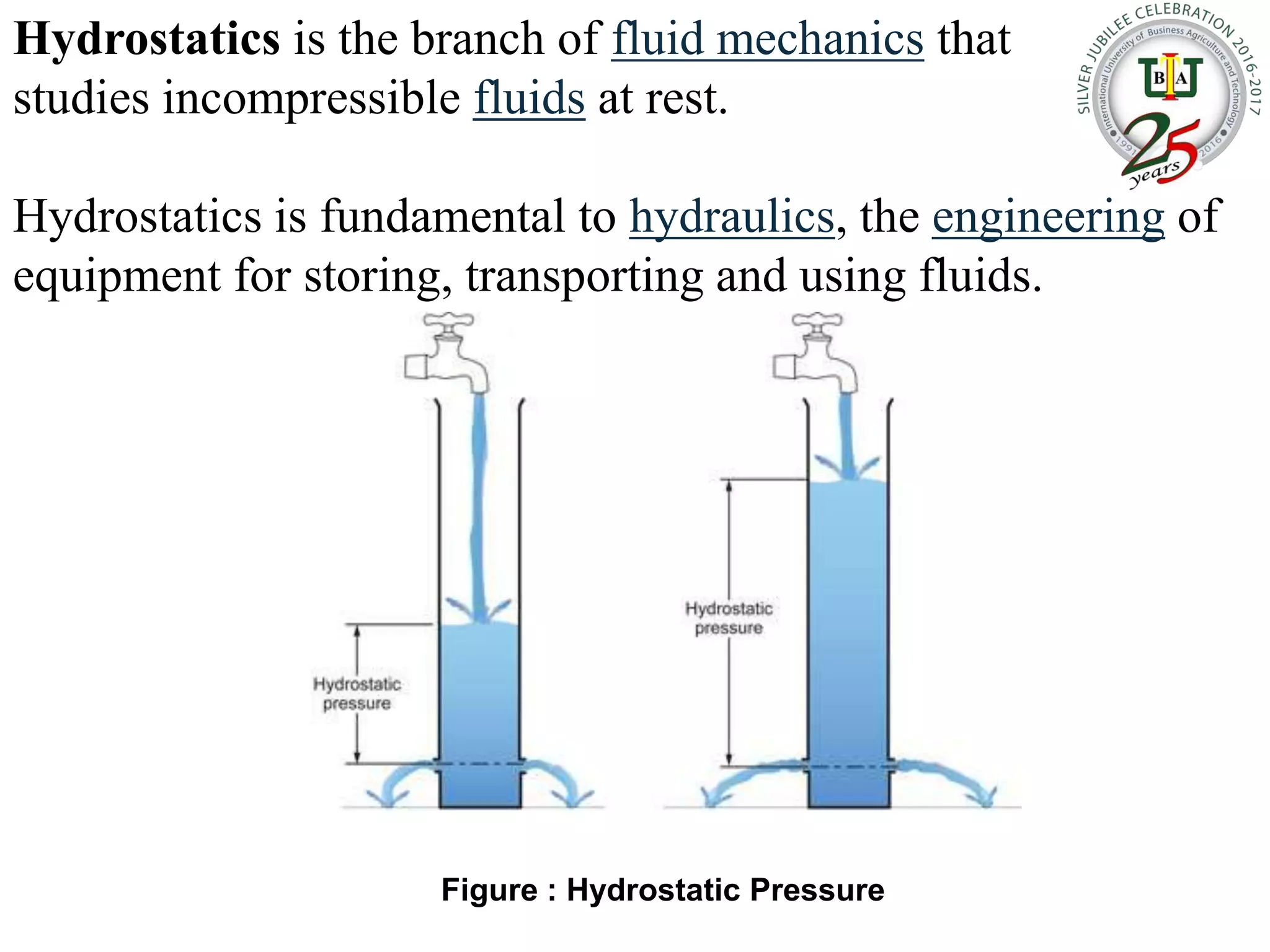 Hydrostatics 160311202946 | PPT