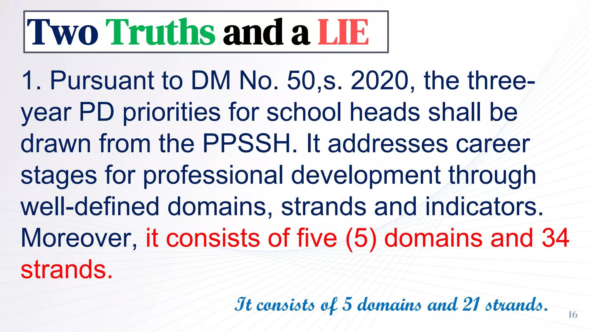 DepED Issuances on PPSSH | PPTX