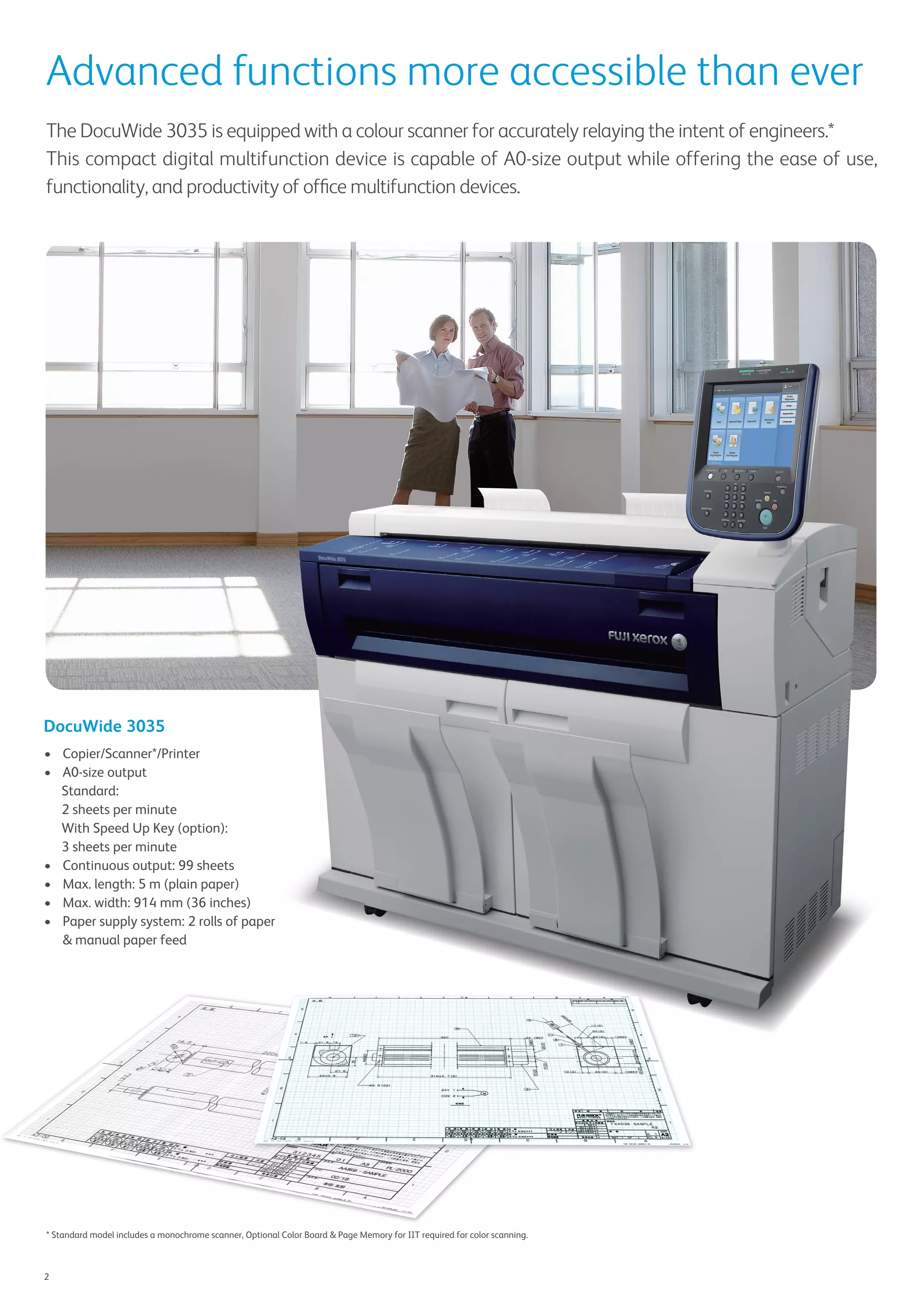 Docu wide 3035 | PDF