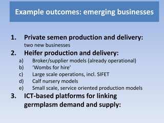 Overview of the Dairy Genetics East Africa (DGEA) project