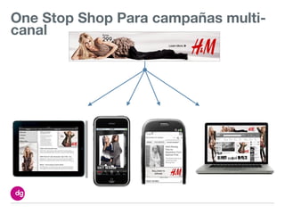 One Stop Shop Para campañas multi-
canal
 