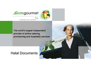 Halal Documents
 