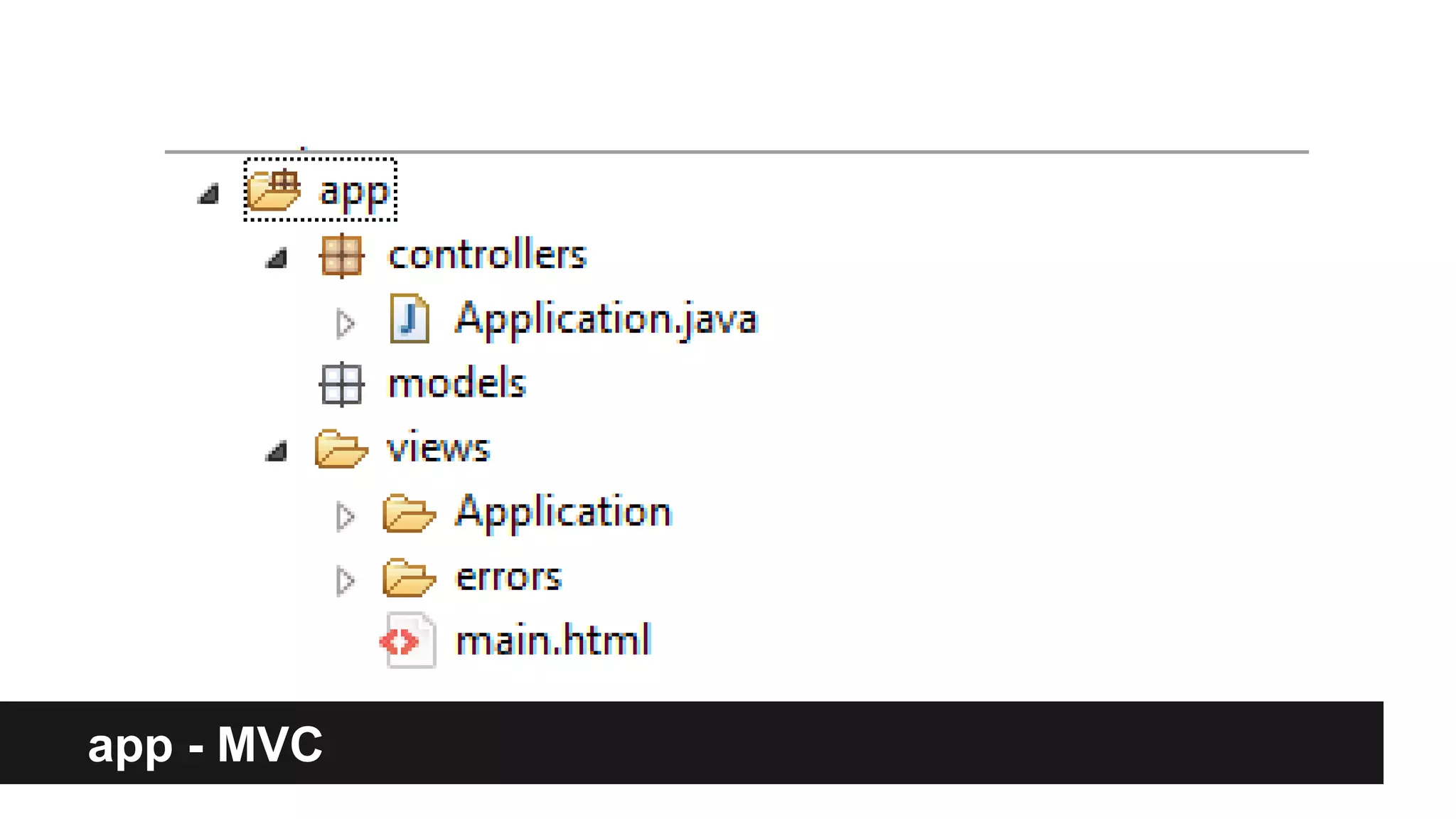 app - MVC
 