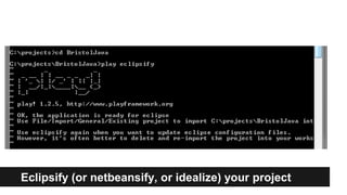 Eclipsify (or netbeansify, or idealize) your project
 