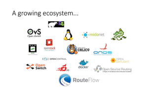 A growing ecosystem...
 