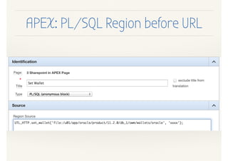 apexsql script : http: Images High Quality Grahic Oracle Application Express (APEX) and Microsoft Sharepoint integration ...