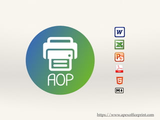 https://www.apexofﬁceprint.com
 