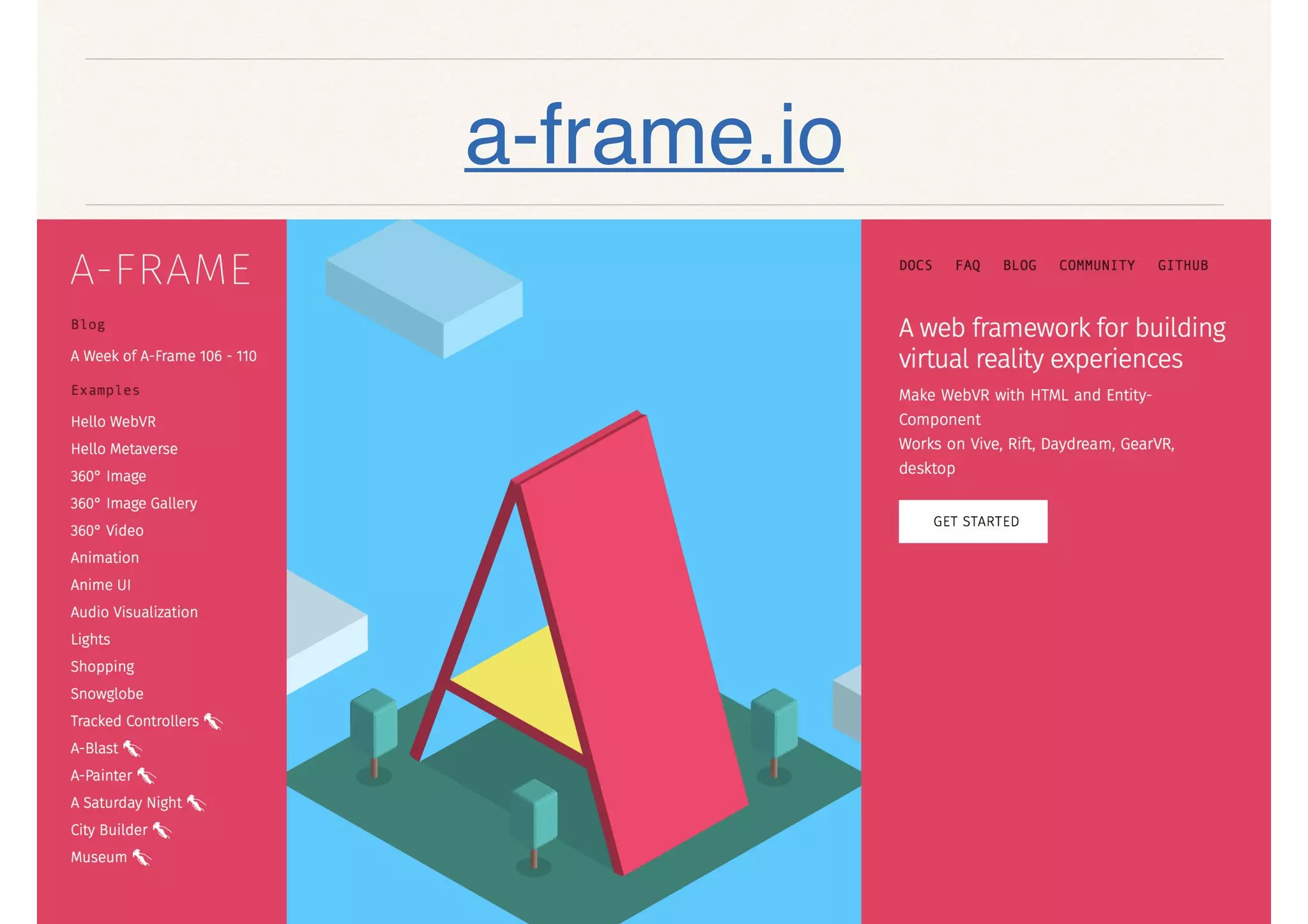 a-frame.io
 