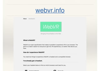 webvr.info
 