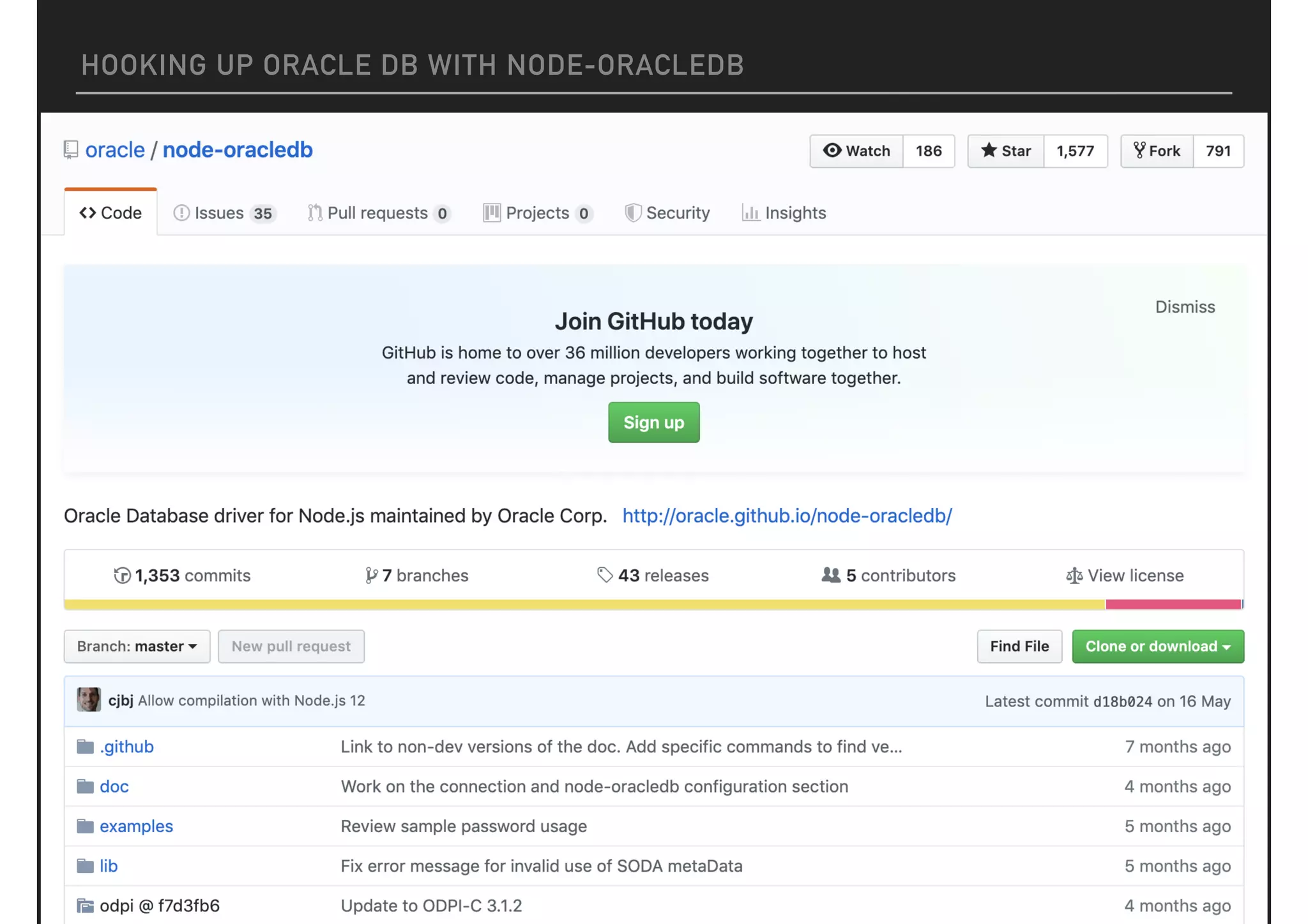 HOOKING UP ORACLE DB WITH NODE-ORACLEDB
 