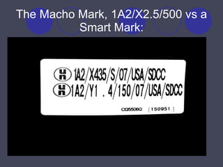 The Macho Mark, 1A2/X2.5/500 vs a Smart Mark: 