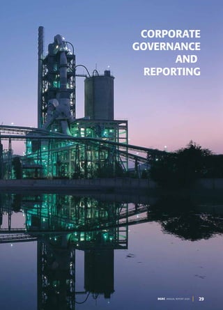 29
DGKC ANNUAL REPORT 2020
CORPORATE
GOVERNANCE
AND
REPORTING
 