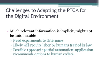 Digital PTOA: RDFS/OWL: Granularity<owl:ObjectPropertyrdf:ID="hasUSCSectionFragment">  <rdfs:domainrdf:resource="#USCodeSection"/><owl:inverseOf>  <owl:ObjectPropertyrdf:ID="isUSCSectionFragmentOf"/></owl:inverseOf><rdfs:rangerdf:resource="#USCodeSectionFragment"/></owl:ObjectProperty>