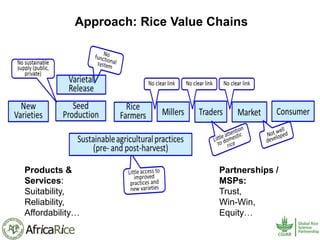 History and Current Organizational Structure of AfricaRice