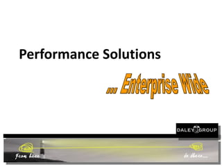 Performance Solutions ... Enterprise Wide 