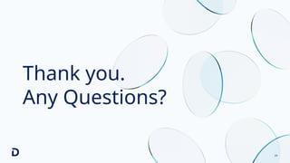Thank you.
Any Questions?
24
 