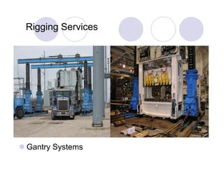Rigging Services
  gg g




Gantry Systems
 