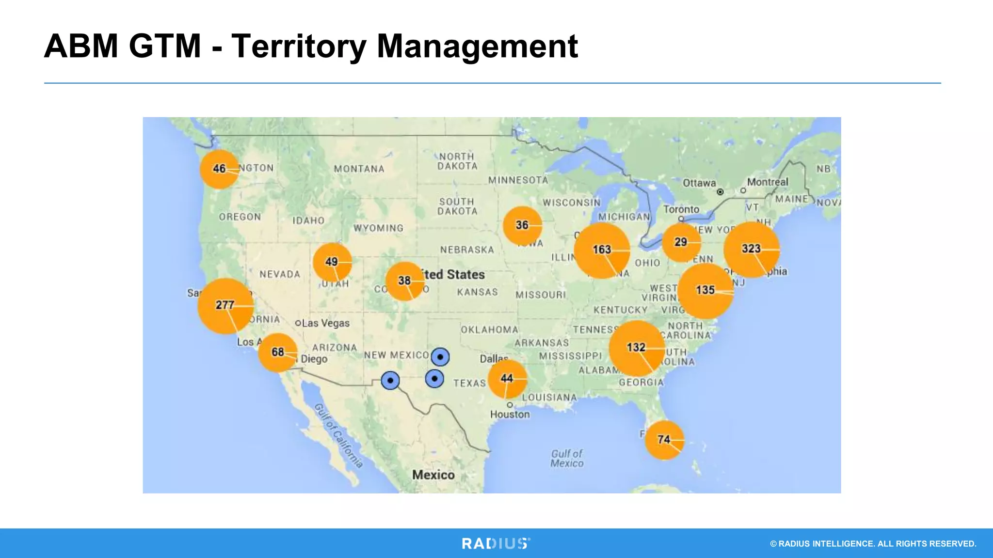 © RADIUS INTELLIGENCE. ALL RIGHTS RESERVED.
ABM GTM - Territory Management
 