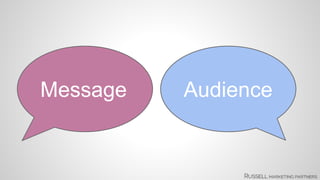 Message Audience 
 