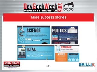 More success stories
9
 