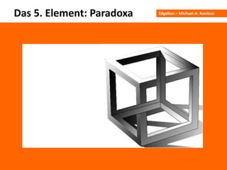 EdgeKon – Michael-A. KonitzerDas 5. Element: Paradoxa
 