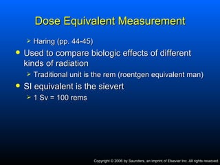 Dh 111 radiation biology (ch.4) power point | PPT