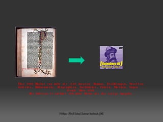 Über 5000 Bücher von mehr als 1100 Autoren: Romane, Erzählungen, Novellen, Gedichte, Bühnenwerke, Biographien, Sachbücher, Fabeln, Märchen, Sagen ... Stand: März 2009. Die Edition 11 enthält 30% mehr Werke als die vorige Ausgabe. FH Mainz | Film & Video | Dietmar Hochmuth | IMG 