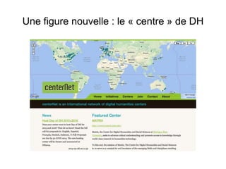 Une figure nouvelle : le « centre » de DH
 