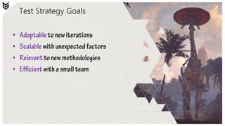 Test Strategy Goals
 