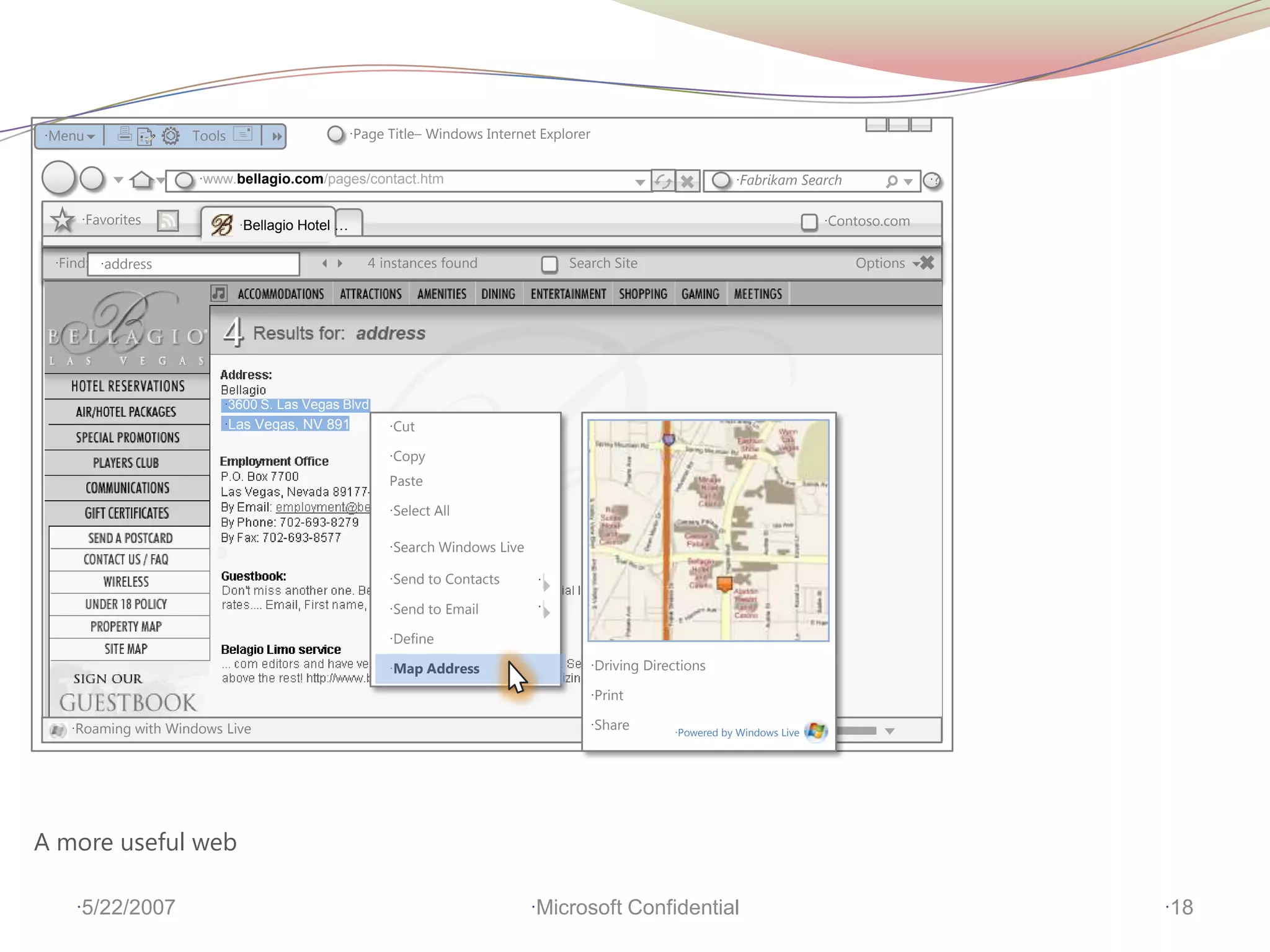 IE8 FireStarter - Keynote - Creating Value with IE8