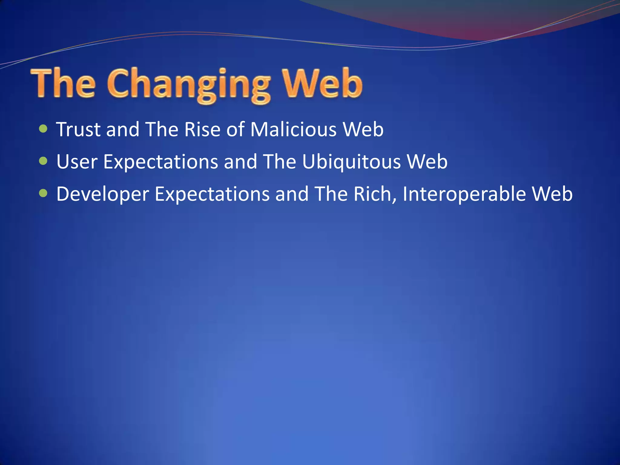 IE8 FireStarter - Keynote - Creating Value with IE8