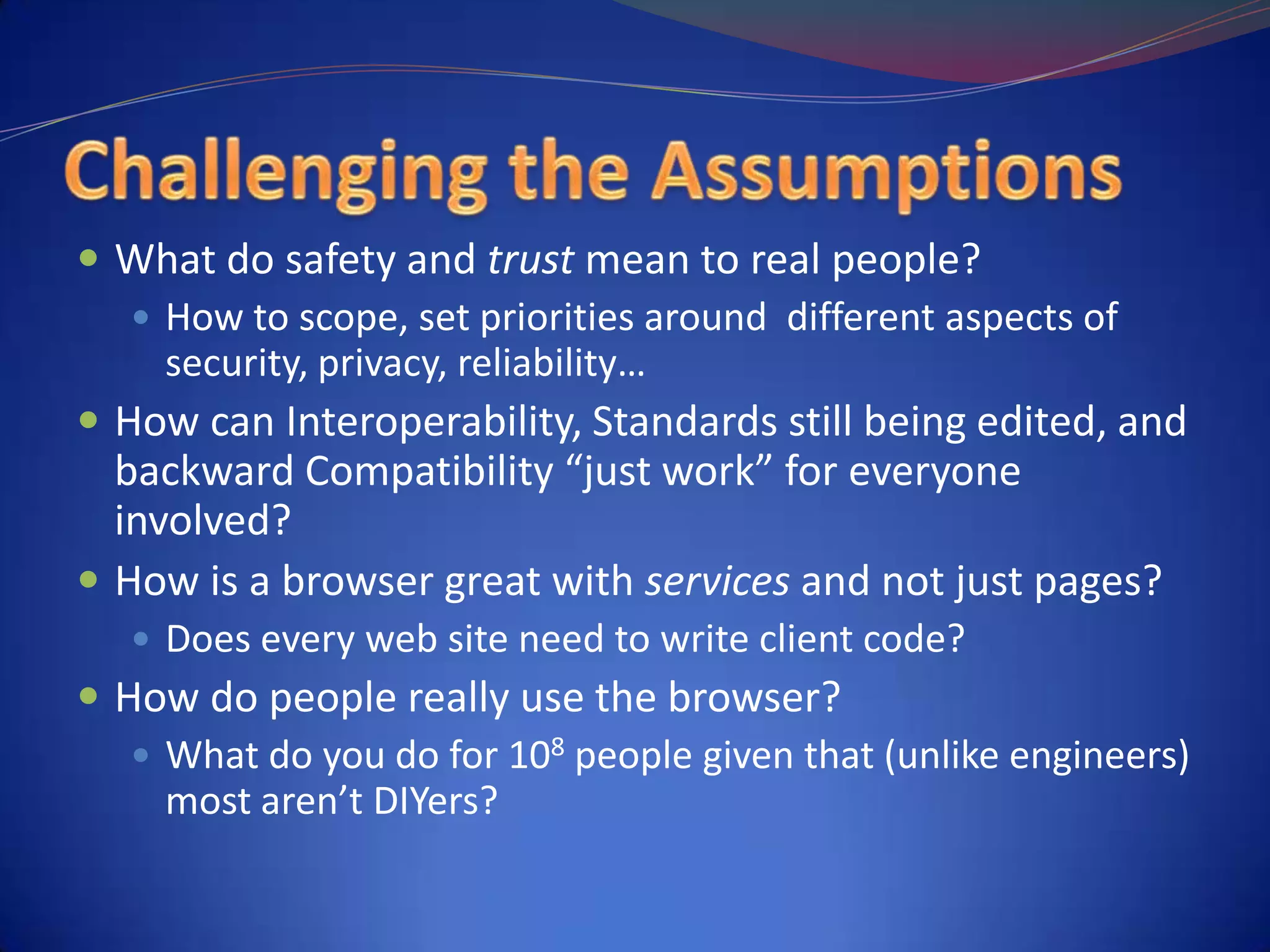 IE8 FireStarter - Keynote - Creating Value with IE8