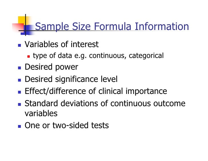 power analysis and sample size determination why is sample size important