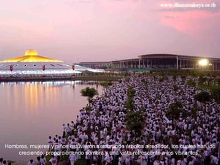Hombres, mujeres y niños estuvieron sembrando árboles alrededor, los cuales han ido creciendo, proporcionando sombra y una vista refrescante a los visitantes.  