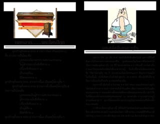 ธรรมรัตน์ Dhammaratana ธรรมรัตน์ Dhammaratana10 11
	 ดูกรภิกษุทั้งหลาย ธรรม ๕ ประการนี้แล เป็นเหตุให้อายุ
สั้น ๕ ประการเป็นไฉน คือ
	 	 บุคคลย่อมไม่กระทำ�ความสบายแก่ตนเอง๑
	 	 ไม่รู้จักประมาณในสิ่งที่สบาย ๑
	 	 บริโภคสิ่งที่ย่อยยาก ๑
	 	 เป็นคนทุศีล๑
	 	 มีมิตรเลวทราม ๑
ดูกรภิกษุทั้งหลาย ธรรม ๕ ประการนี้แล เป็นเหตุให้อายุสั้น ฯ
	 ดูกรภิกษุทั้งหลาย ธรรม ๕ ประการนี้ เป็นเหตุให้อายุยืน ๕
ประการเป็นไฉนคือ
	 	 บุคคลย่อมเป็นผู้ทำ�ความสบายแก่ตนเอง ๑
	 	 รู้จักประมาณในสิ่งที่สบาย ๑
	 	 บริโภคสิ่งที่ย่อยง่าย ๑
	 	 เป็นผู้มีศีล ๑
	 	 มีมิตรดีงาม ๑
ดูกรภิกษุทั้งหลาย ธรรม ๕ ประการนี้แล เป็นเหตุให้อายุยืน ฯ
เพชรจาก......พระไตรปิฎก
	 แม้การ "เกิด แก่ เจ็บ ตาย" จะเป็นสิ่งที่หลีกเลี่ยงไม่ได้ แต่การมีชีวิตที่
ยืนยาวก็เป็นความปรารถนาของทุกชีวิต ดูเหมือนจะเป็นเรื่องยากที่ใครจะทำ�ได้
เรื่องการจะมีอายุยืนยาวถึง 120 ปีนี้ ในประเทศไทย ม.ร.ว.คึกฤทธิ์ ปราโมช เป็น
ท่านแรกในประเทศไทยที่สนใจศึกษาหาความรู้ ในเรื่องนี้ท่านได้เขียนบทความ
ชื่อ "วิธีทำ�ให้อายุยืน 120 ปี" เพราะท่านเป็นคนไทยคนแรกๆ ที่นอกจากจะสนใจ
ในเรื่องนี้แล้ว ยังได้เดินทางไปเข้าหลักสูตรกับ ดร.อาชลาน เพื่อปฏิบัติให้มีอายุ
ยืนยาวแข็งแรงไม่มีโรคภัย ณ ประเทศโรมาเนีย
	 นอกจากนี้ เมื่อวันที่ 4 ธันวาคม พ.ศ.2547 พระบาทสมเด็จพระเจ้าอยู่หัว
ได้ตรัสต่อข้าราชการ พ่อค้า ประชาชนที่เฝ้ารับเสด็จฯ เพื่อถวายพระพรในวันเฉลิม
พระชนมพรรษาว่า พระองค์ท่านตั้งพระทัยที่จะทรงมีพระชนมพรรษาถึง 120 ปี ซึ่ง
ในปีนี้พระองค์ท่านทรงจะมีพระชนมพรรษา ๘๐ พรรษาเต็ม อานาประชาราษฎร์
ต่างแซ่ซ้องสาธุการ อยากให้พระองค์ท่านทรงบรรลุวัตถุประสงค์ตามที่ได้ทรงตั้ง
พระราชหฤทัย"
	 การศึกษาเรื่องอายุยืนยาวนี้ มีทั้งในซีกโลกฝั่งตะวันตกและฝั่งตะวันออก
ซึ่งฝากฝั่งนักวิทยาศาสตร์การแพทย์ตะวันตก ได้ศึกษาพบว่า คนจะมีชีวิตยืนยาวมี
หลักใหญ่ 3 ประการ กล่าวคือ พันธุกรรม 30% พฤติกรรม มีความสำ�คัญมาก 60%
เผยเคล็ดลับคนอายุยืน
 