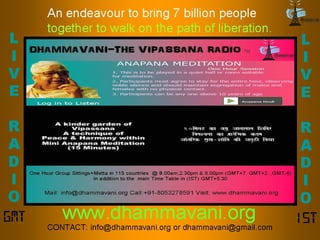 Dhammavani-Vipassana Radio