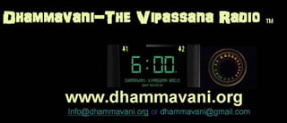 Dhammavani's cover on facebook