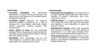 Comprehensive Overview of Generation of Computers: Technology ...