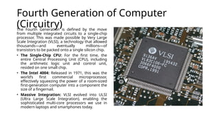 Comprehensive Overview of Generation of Computers: Technology ...