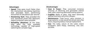 Comprehensive Overview of Generation of Computers: Technology ...