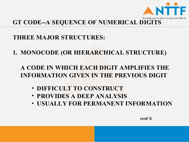 Classification Of Coding