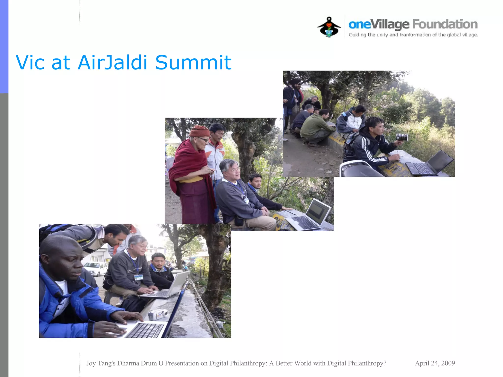 Vic at AirJaldi Summit 