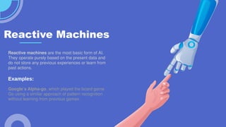It is on Ai and types of Ai to help the people understand AI | PDF