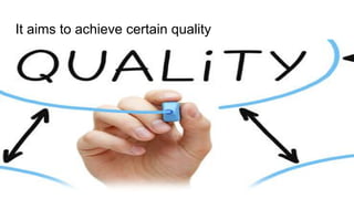 Project Management (CAPM) - Introduction
Mohammad Tawfik
#WikiCourses
http://WikiCourses.WikiSpaces.com
It aims to achieve certain quality
 