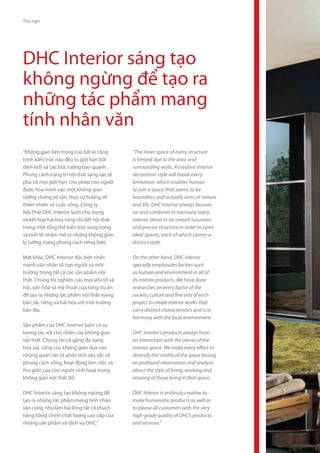 Thiet ke Brochure - DHC | PDF