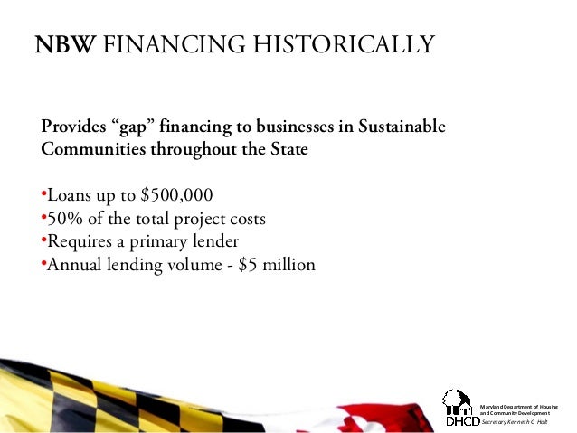 md department of housing community development neighborhood busin community lending works