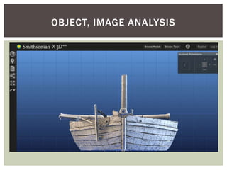 OBJECT, IMAGE ANALYSIS
 