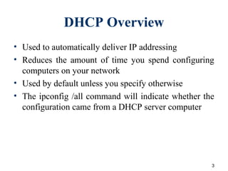 DHCP | PPT